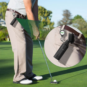 Jiskan Pro kit after use leaves clubs polished with clean grooves