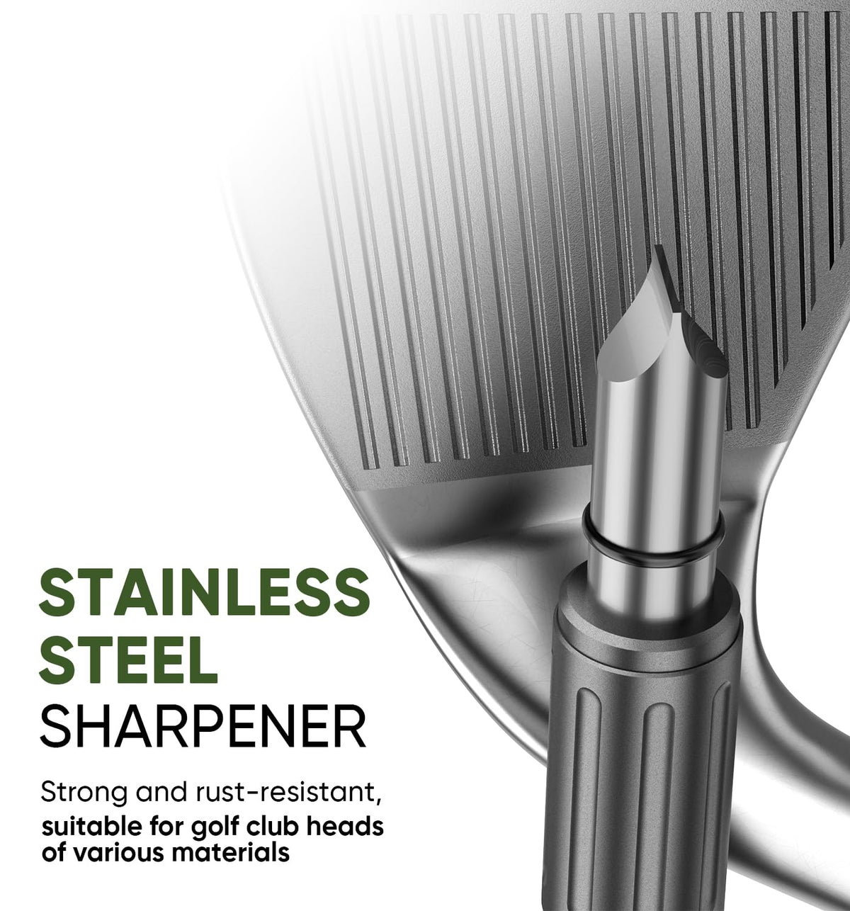 Jiskan Pro Club Sharpener anti-slip handle close-up showing secure grip for practice