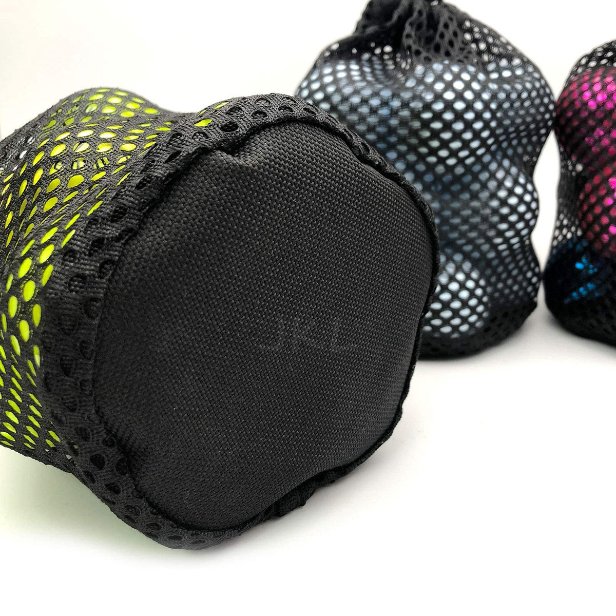 JKL drawstring bag ready for quick access on the course
