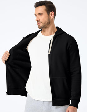 JMIERR fleece hoodie ideal for streetwear and relaxed days.