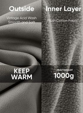 JMIERR fleece hoodie fabric texture ideal for lightweight warmth