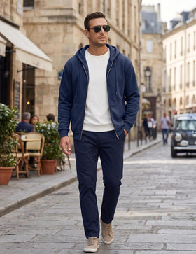 JMIERR hoodie blue casual-look ideal for everyday wear