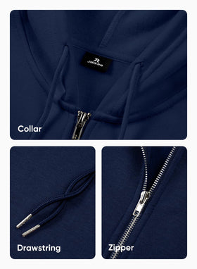 JMIERR hoodie blue workout-ready option for light training and layering