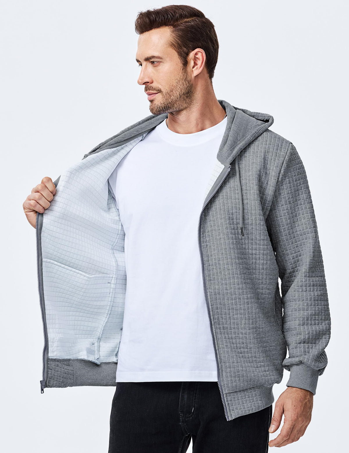 JMIERR hoodie with left chest pocket for quick-access essentials