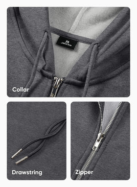 JMIERR soft fleece hoodie delivering all-day comfort.