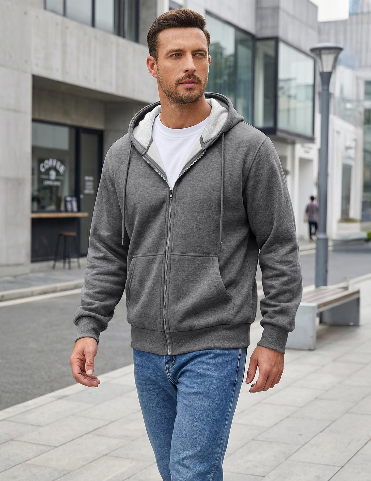 JMIERR travel-friendly hoodie ideal for quick layering on trips.