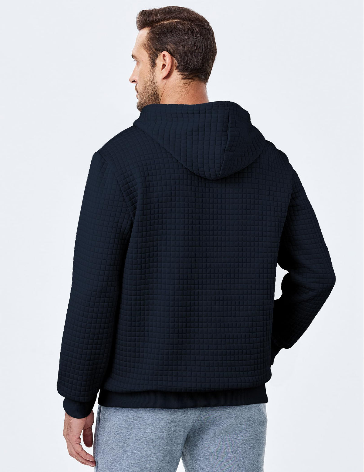 JMIERR hoodie showing two front pockets for practical storage.