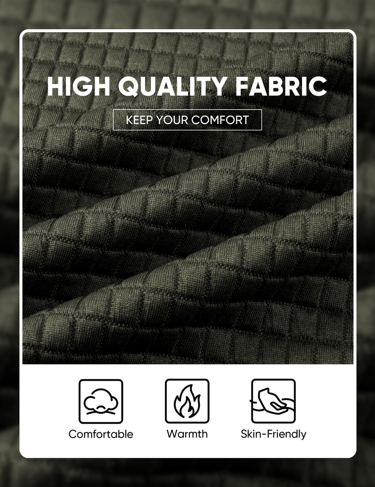 JMIERR jacquard plaid hoodie zip closure, easy on and off.