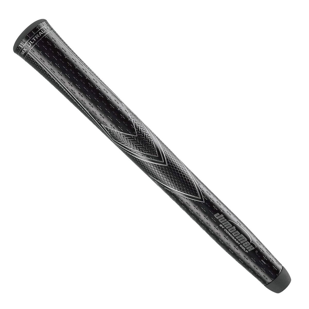JMX Ultralite tapered oversized grip in blackout finish boosts swing feel and control