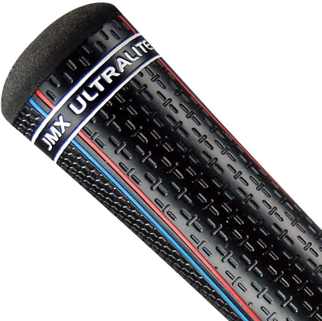 Close-up of JMX Ultralite tri-texture surface boosts grip stability in all conditions.