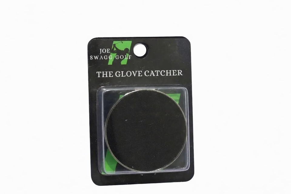 Joe Swagg Golf The Glove Catcher clip secures gloves and speeds play on course
