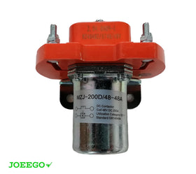 JOEEGO 48V 200A contactor solenoid for Carrier 6/8 with visible terminal connections