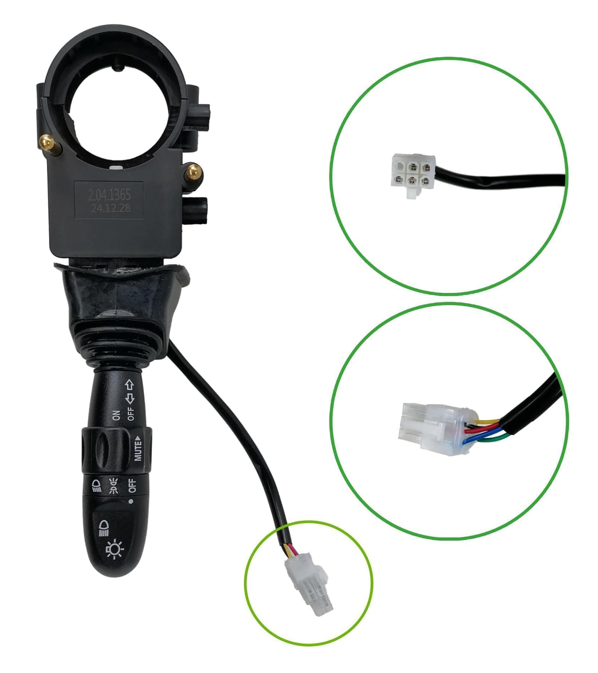 JOEEGO D5/D-Max switch installation closeup highlights grab-and-go wiring.