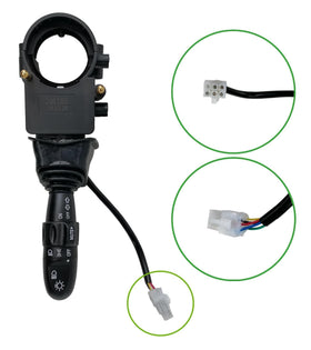 JOEEGO D5/D-Max switch installation closeup highlights grab-and-go wiring.