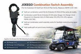 JOEEGO D5/D-Max combination switch with wiring harness included for quick fit.