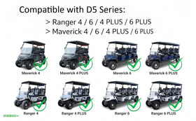 JOEEGO golf bag attachment bracket for Maverick provides secure two-bag compatibility.