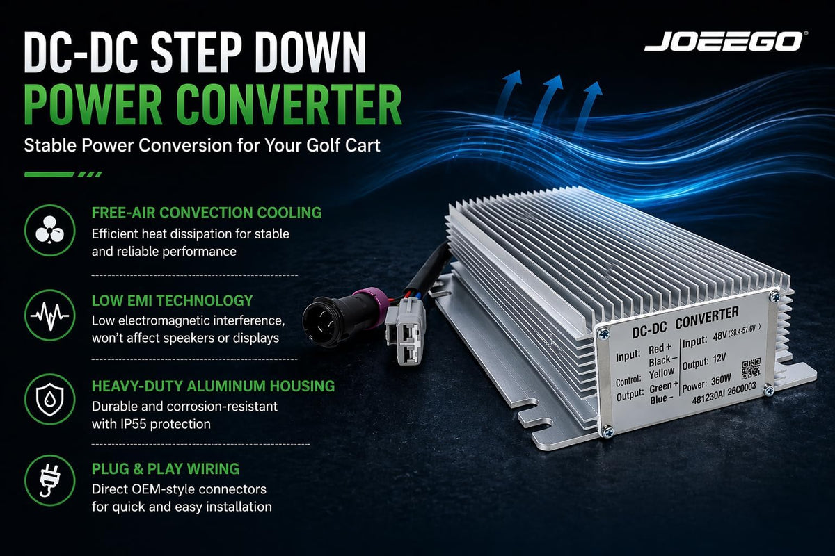 JOEEGO wiring and plug-and-play setup enables quick installation.