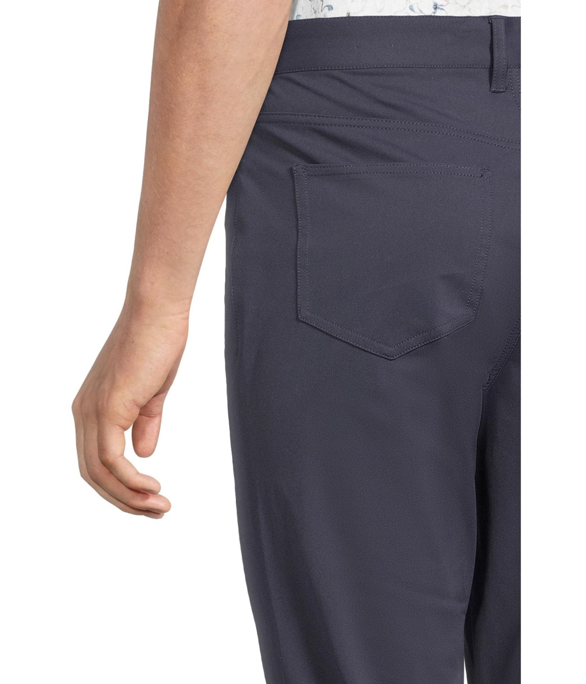 Johnston & Murphy XC4 UPF50 quick-dry fabric protects skin and stays comfortable outdoors.