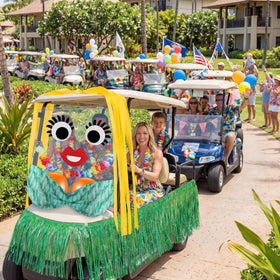 JolliLudo complete decor kit ready for outdoor celebrations