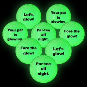 JolliLudo glow golf ball packaging ready for gifting and storage