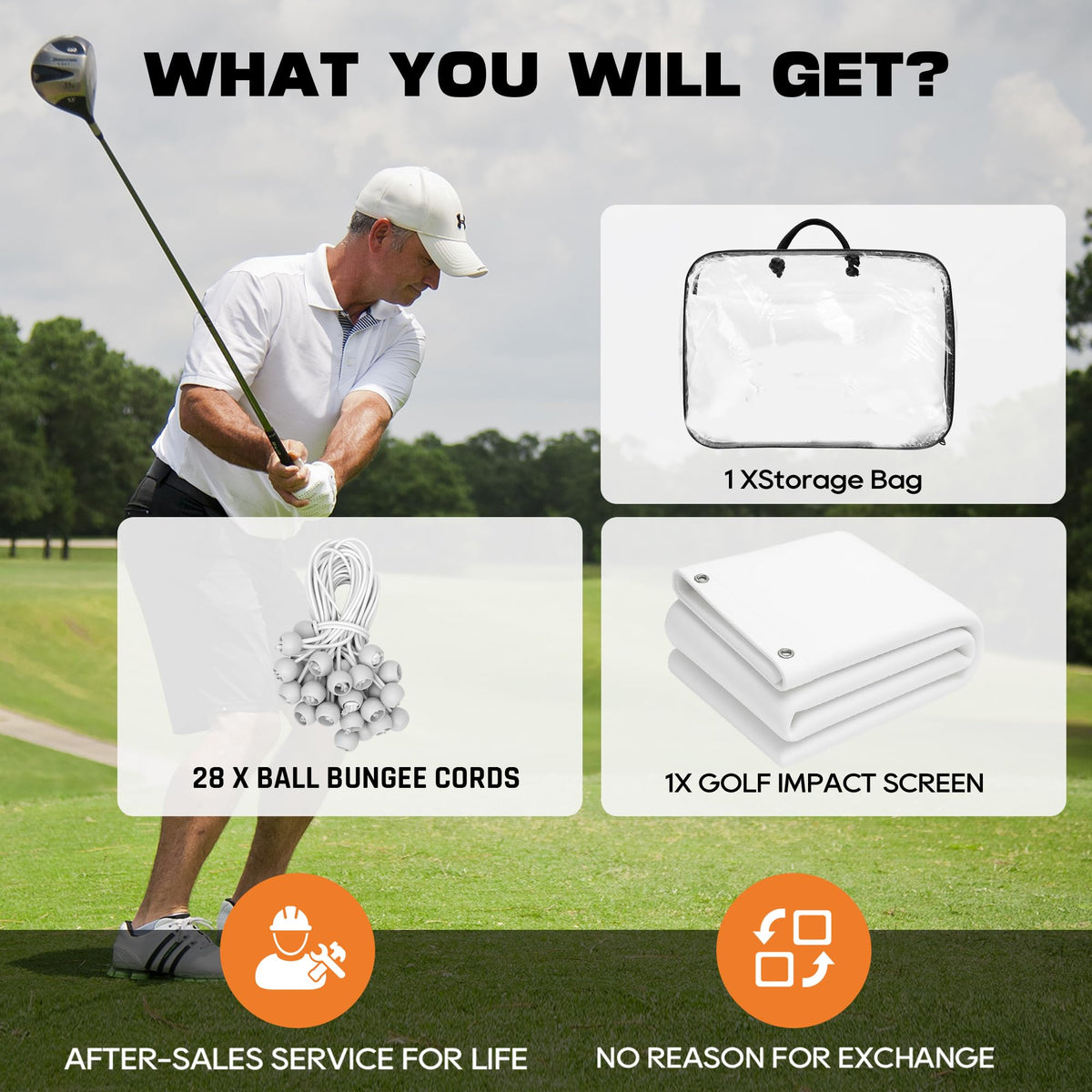 Joogto storage bag included for portable setup and protection