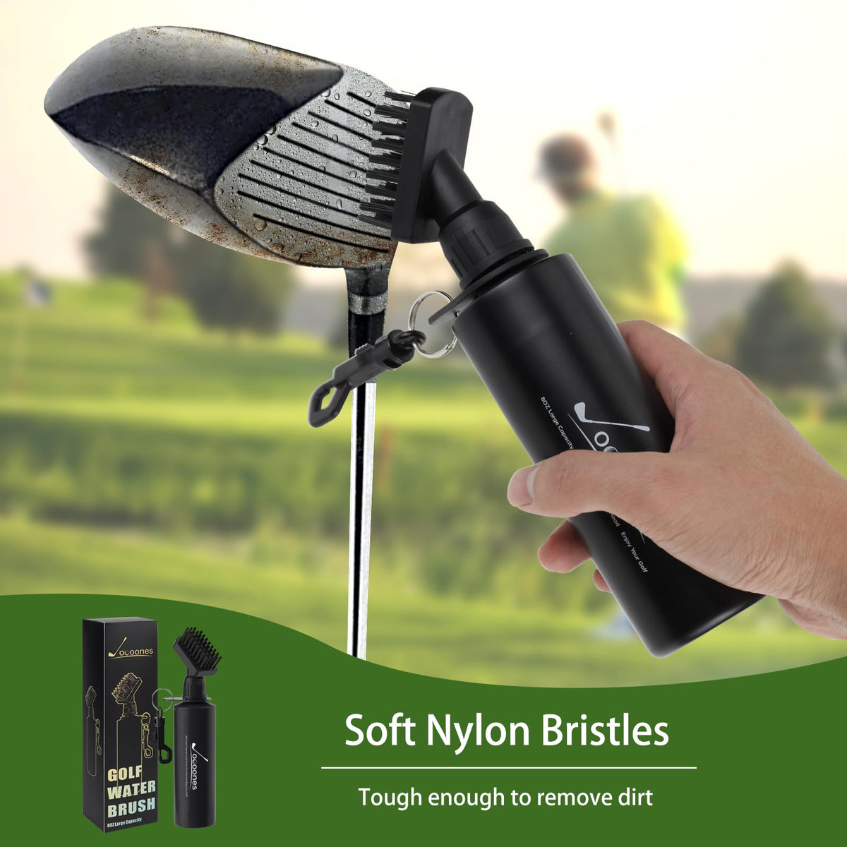Joooones aluminum alloy body resists cracking for durable use.