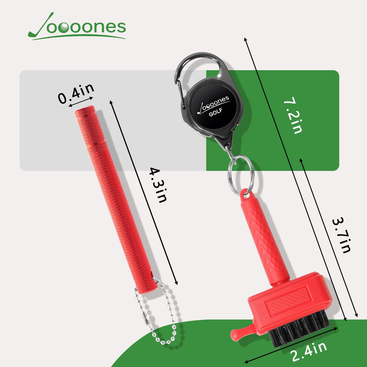 Joooones dual-bristle cleaner cleans grooves and faces