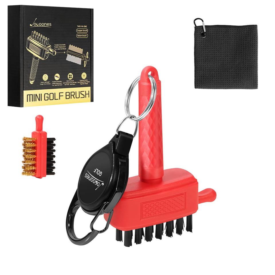 Joooones golf club cleaning kit mini brush cleans without marks on the go