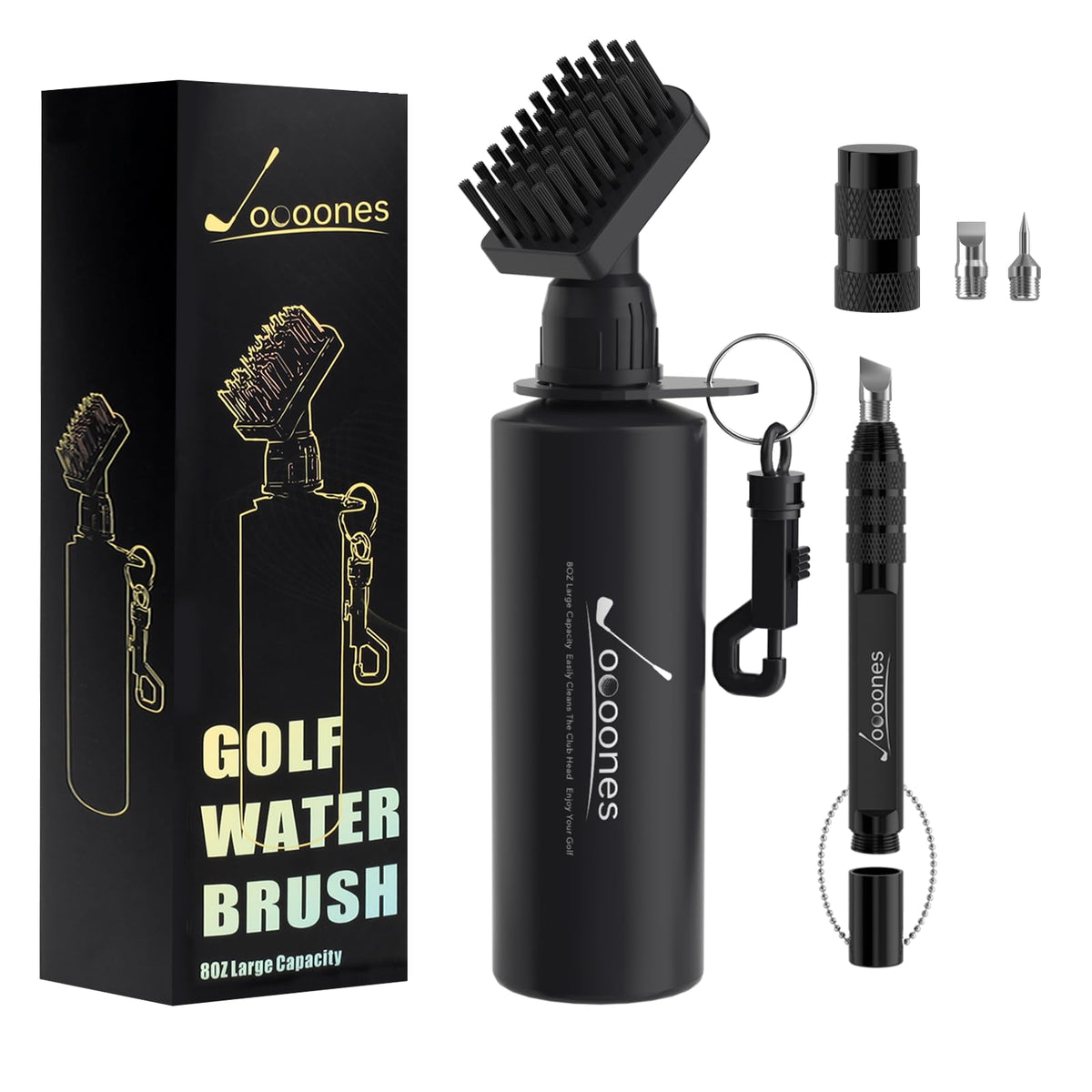 Joooones golf water brush for deep club cleaning and quick maintenance.