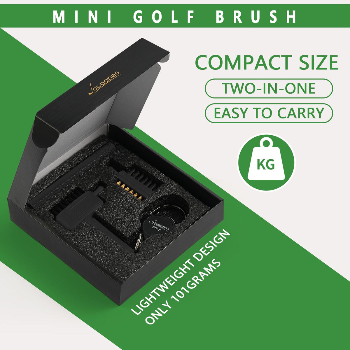 Joooones groove sharpener with aluminum shaft and steel blade for groove upkeep.