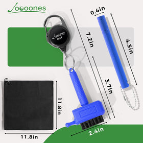 Aluminum groove sharpener refreshed groove edge for better spin.