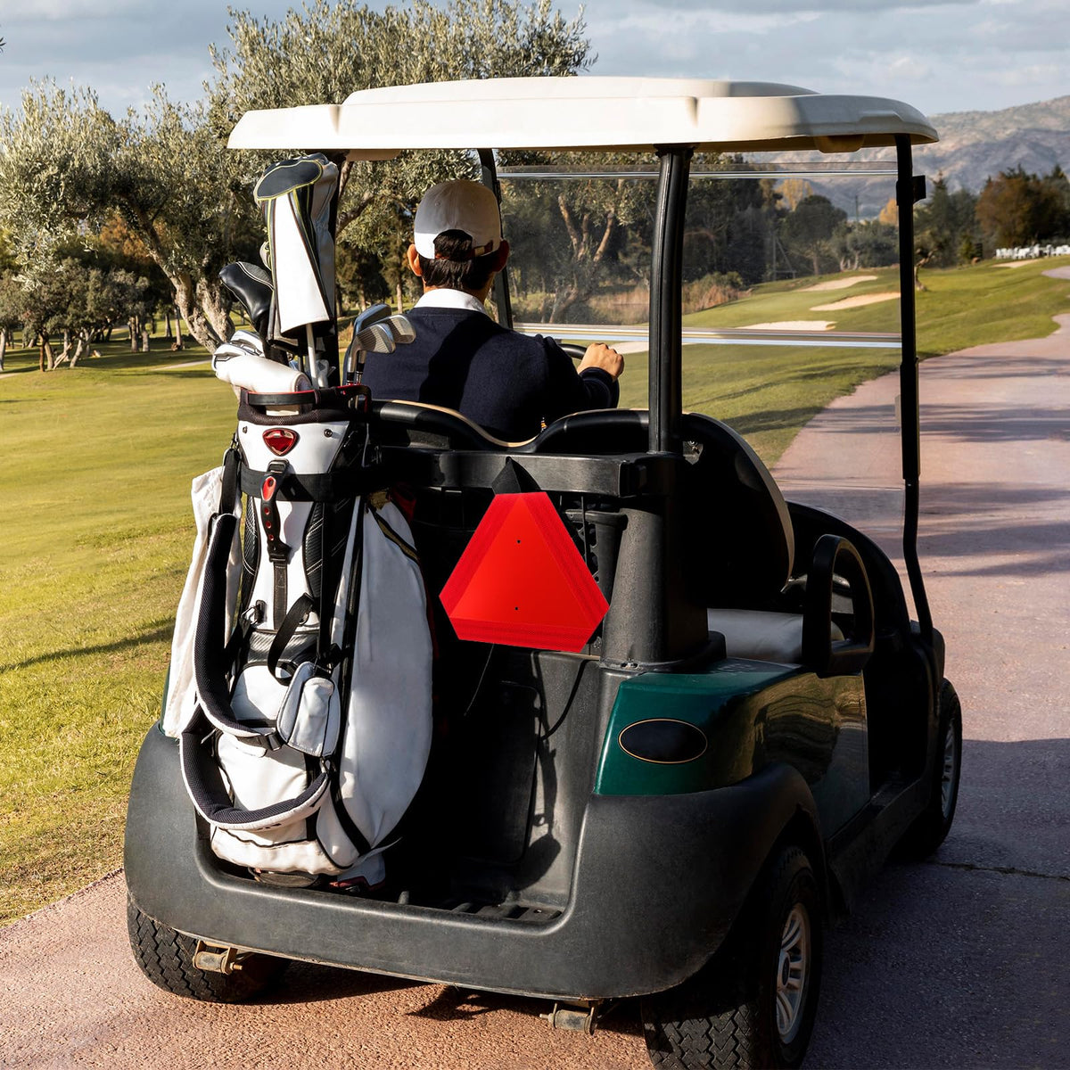 JOUTYFOR quick-install design makes mounting straightforward on tractors or golf carts