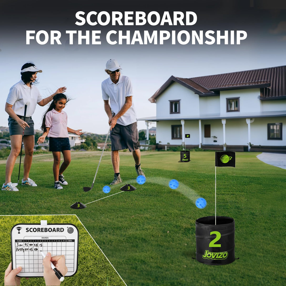 Jovizo versatile use indoors and outdoors for family fun