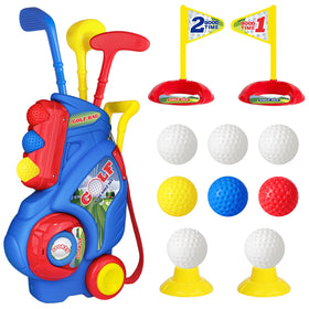 Jovizo toddler golf cart with accessories for portable, organized playtime outdoors
