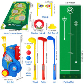 Two Jovizo tees included for stable ball setup during play