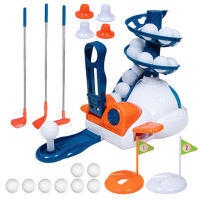 JOY SPOT! Kids golf club set wood is ideal for indoor practice and beginner swings.