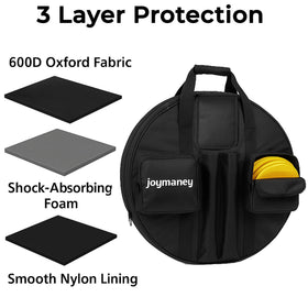 Joymaney heavy-duty fabric and stitching for lasting outdoor practice.