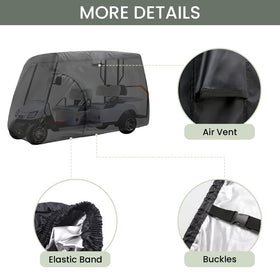 Joymo side-zipper close-up demonstrates rust-resistant alloy zipper.