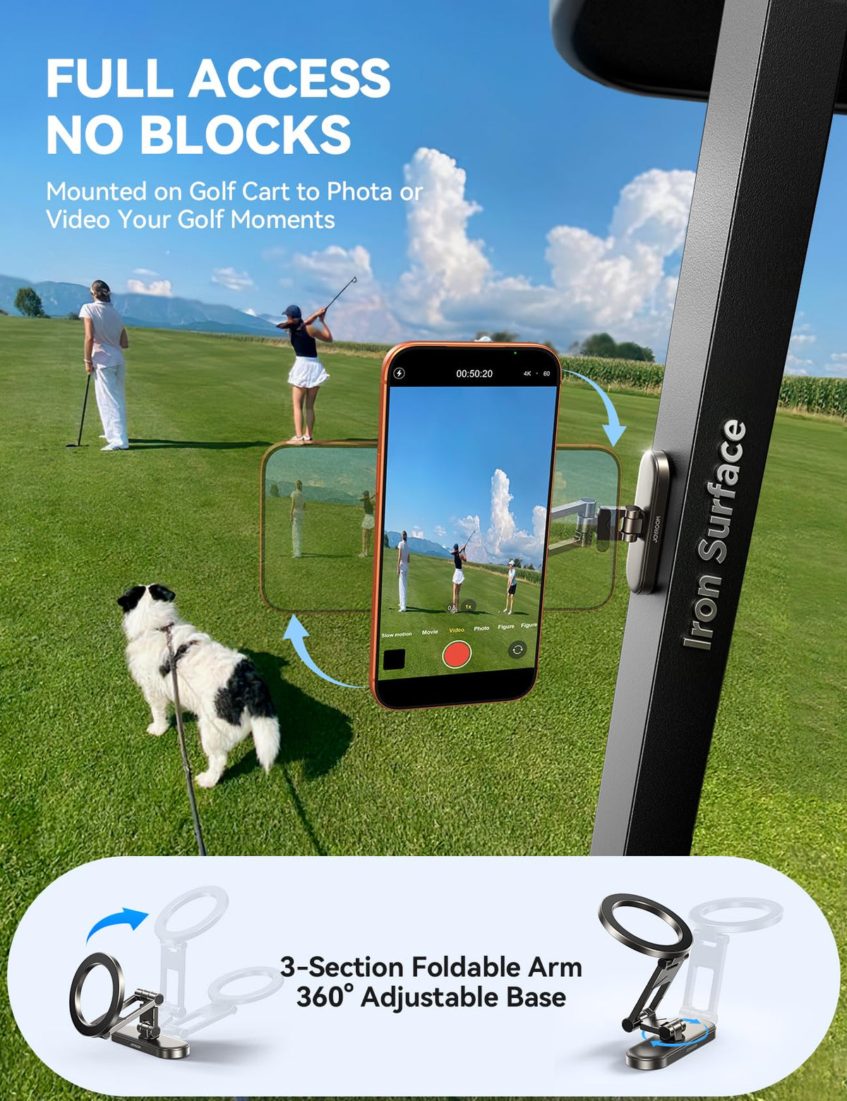 JOYROOM durable alloy body built for all-weather golf use.