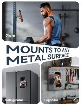 JOYROOM metal ring included enables non-MagSafe phones to attach securely.
