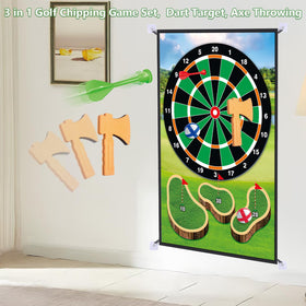 Joysweetoy double-sided hitting mat provides realistic feedback for precise chipping.