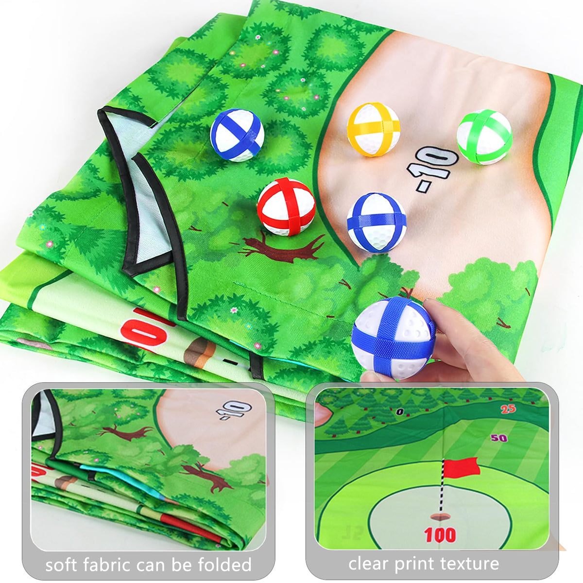 Joysweetoy hitting mats for precise chip shots.
