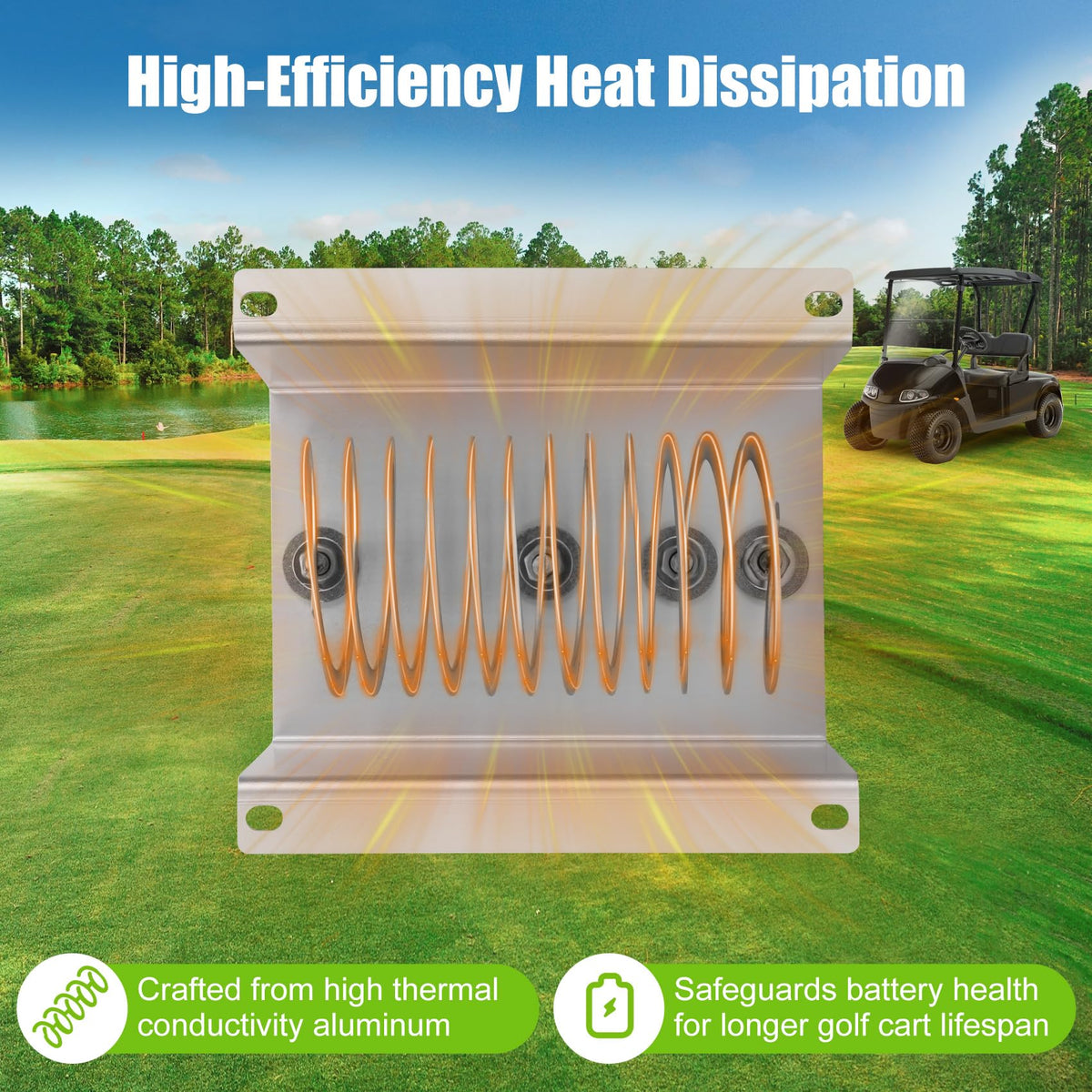 JOYTRADE aluminum resistor with efficient heat dissipation for longevity