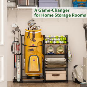 Detachable hooks provide versatile spots for towels, gloves, or caps.