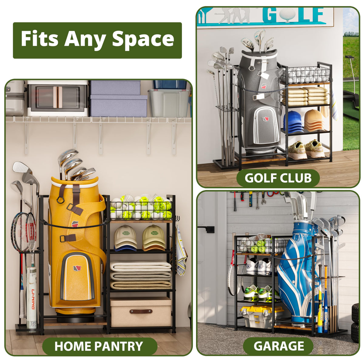 Perfect gift idea for birthdays or holidays, helping golfers stay organized.