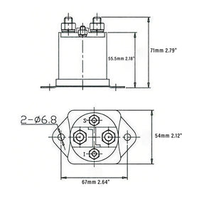JTAREA solenoid side assembly showing four-terminal configuration for reliable wiring.