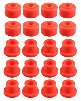 JUFZQO 20pc A-arm bushing kit for MadJax MJFX front suspension improves fit and durability.