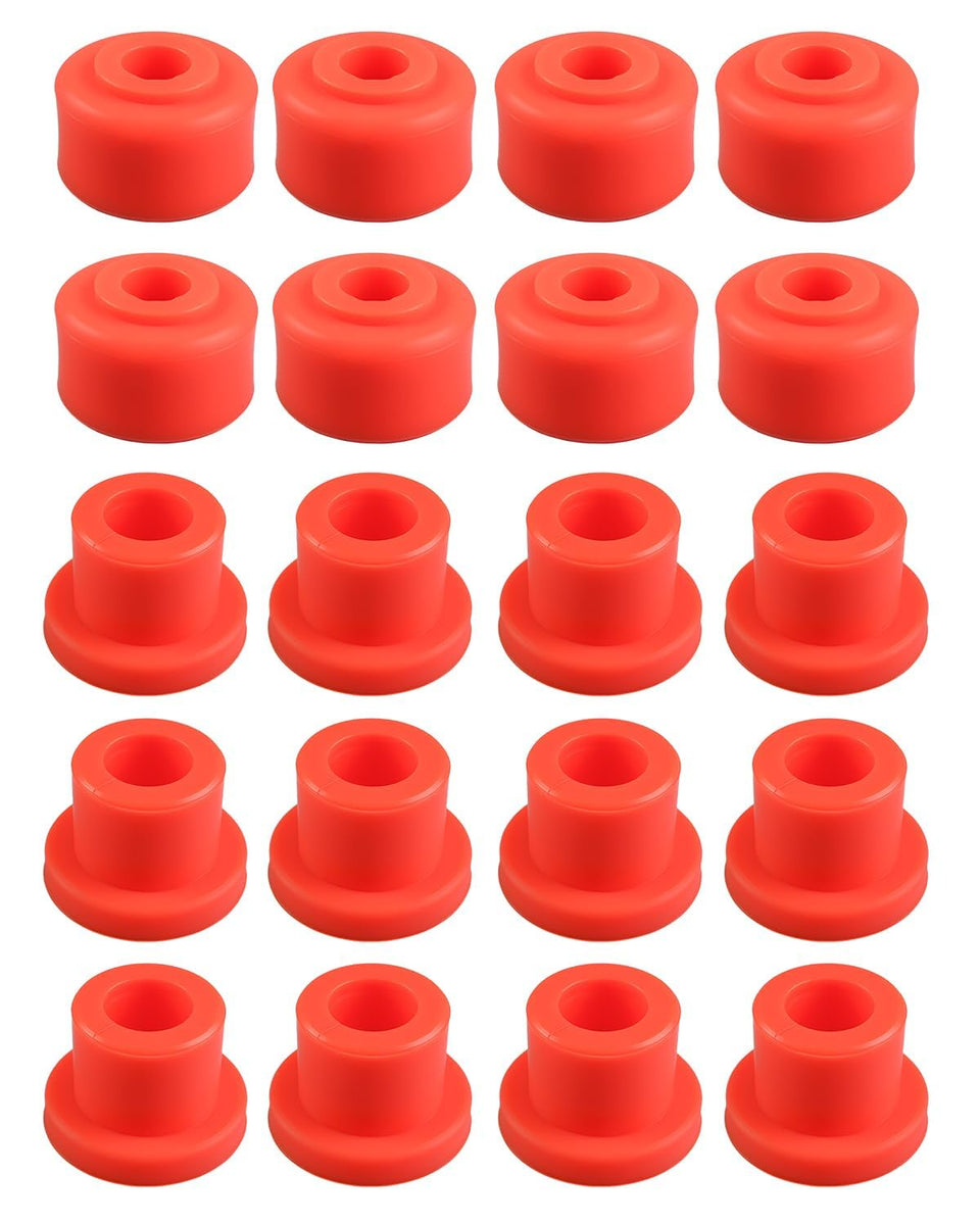 JUFZQO 20pc A-arm bushing kit for MadJax MJFX front suspension improves fit and durability.