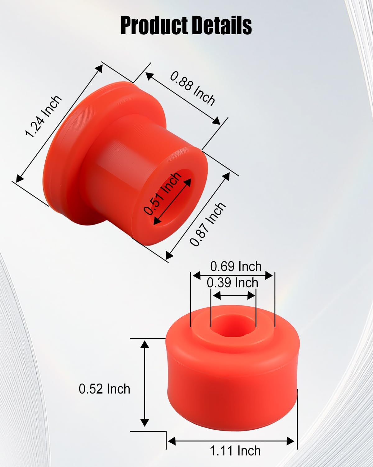 Front suspension replacement kit from JUFZQO for A-arm pivot points and long life.