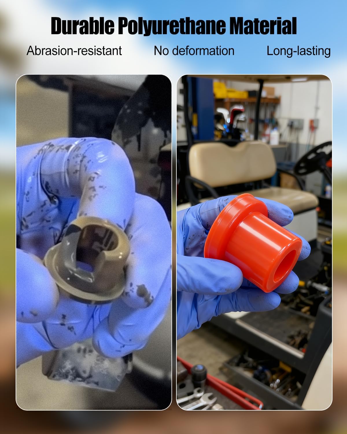 MJFX-compatible polyurethane bushings from JUFZQO support smoother steering.